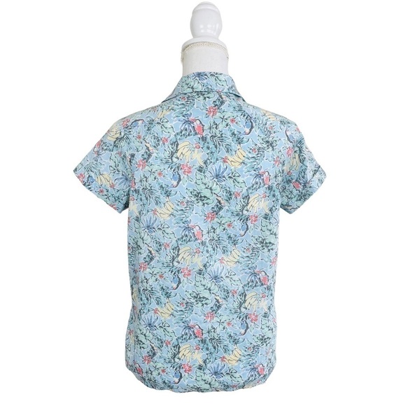 Marine Layer Kalaia Button Down Tukan Print Hawaiian Shirt NEW With Tags Size XS - Picture 7 of 13